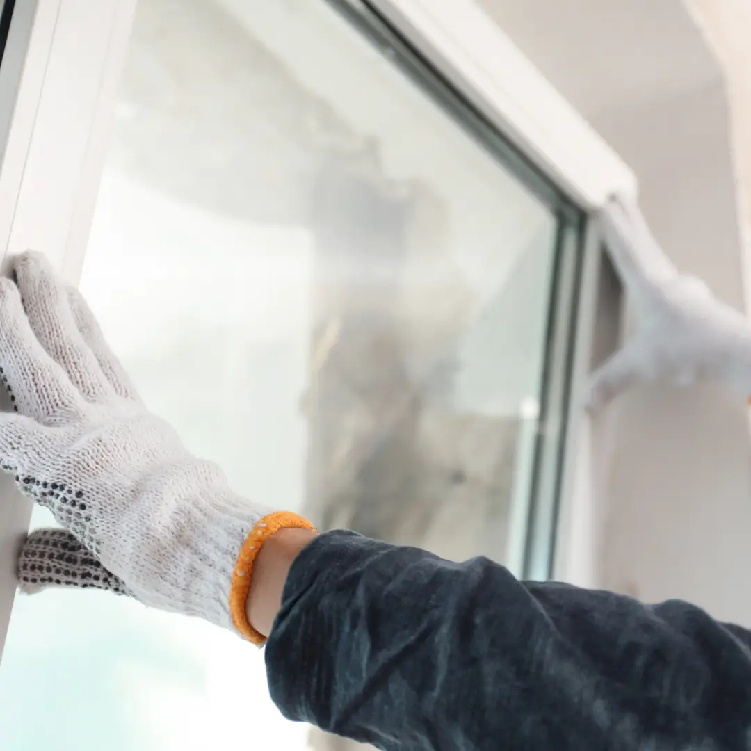 Large Window Installtion